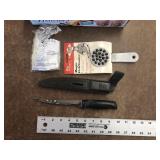 FISHING KNIFE AND SCALE REMOVER
