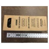 KIDDE FIRE EXTINGUISHER