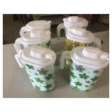 LOT OF 6 PITCHERS