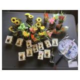 BUNNIES AND FLOWERS