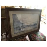 SIGNED FRAMED PRINT