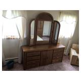 DRESSER WITH MIRROR