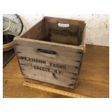 PEARSON FARMS GREECE NY ADVERTISING BOX