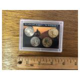 WESTWARD JOURNEY NICKEL SET