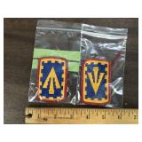 LOT OF 2 PATCHES