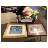 CHILDRENS PLUSH AND FRAMED PRINTS