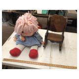 DOLL ROCKER AND DOLL