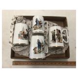 NORMAN ROCKWELL MUGS