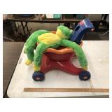 CHILDS TOY AND FROG