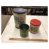 VINTAGE TINS