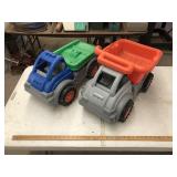 CHILDS LARGE PLAY TRUCKS