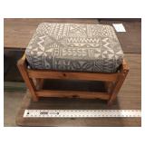 OTTOMAN WITH CUSHION