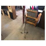 IRON FREESTANDING CANDLEHOLDER