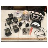 LIGHTS,PLUSH, ALARM CLOCK AND MISC