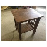 MISSION STYLE END STAND