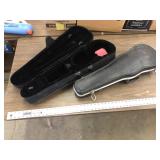 LOT OF 2 VIOLIN CASES ONLY