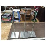 LOT OF 3 DISPLAY HOOKS
