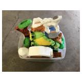 TOTE FULL OF CHILDRENS TOYS