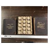 LOT OF 3 ANTIQUE BOOKS