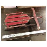 ANTIQUE WOODEN SLED