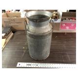 GENEVA NY MILK CAN