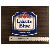 LABATTS BLUE METAL SIGN