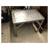 HEAVY METAL END TABLE