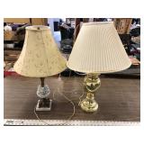 LOT OF 2 LAMPS