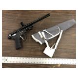 PAINTBALL GUN AND HOLSTER