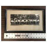 ANTIQUE CAR PHOTO IN FRAME