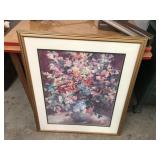 LARGE FRAMED PRINT