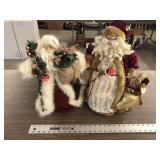 PAIR OF TREE TOPPERS