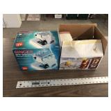 GLASSWARE AND SEWING MACHINE