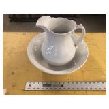 PITCHER AND BOWL