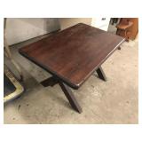 TRESTLE STYLE END STAND