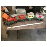 LARGE WOODEN TRAIN