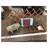 ASSORTED WOODEN ITEMS