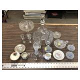 LOT OF GLASSWARE