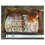 PINK DEPRESSION AND CARNIVAL GLASS