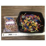 LINCOLN LOGS AND KNEX