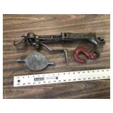 RIM TOOL , PULLEY AND HOOK