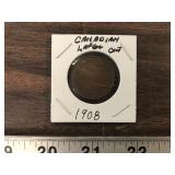 1908 CANADIAN LARGE CENT