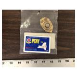 NEWARK NY POLICA BADGE