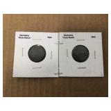 2 GERMAN 3RD REICH COINS