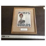 GOULDS PUMPS ADVERTISING