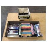 VHS AND CHIMNEY BRUSH