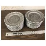 THE STATION ITHACA NY PEWTER PLATES