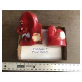 HEAVY ELEPHANT BOOKENDS