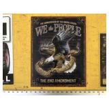 WE THE PEOPLE TIN SIGN