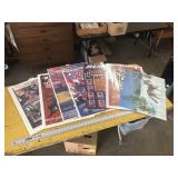 NASCAR POSTERS AND PAINTING